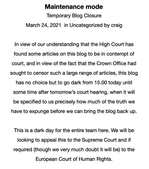 Click to enlarge Murray Message
