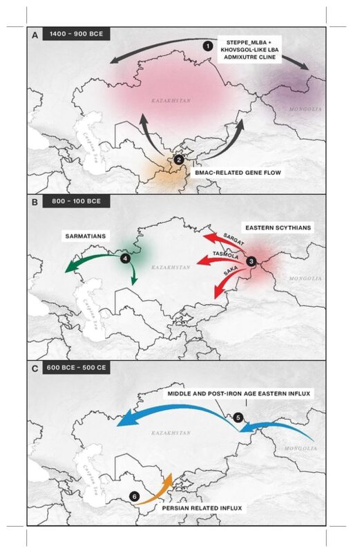 Click to enlarge Eurasian Map