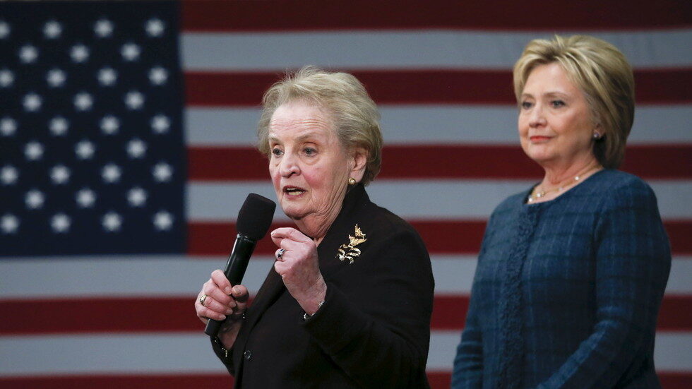 Click to enlarge albright hillary Clinton