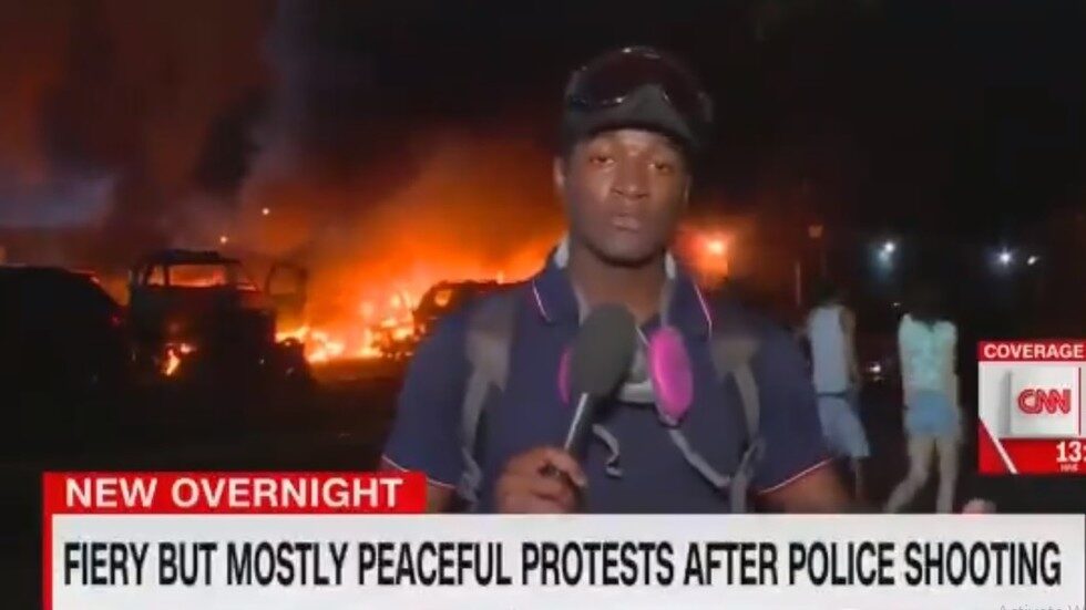 kenosha CNN firey peaceful protest