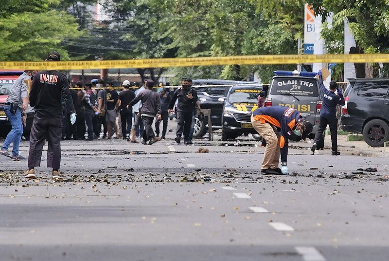 Police officers Indonesia