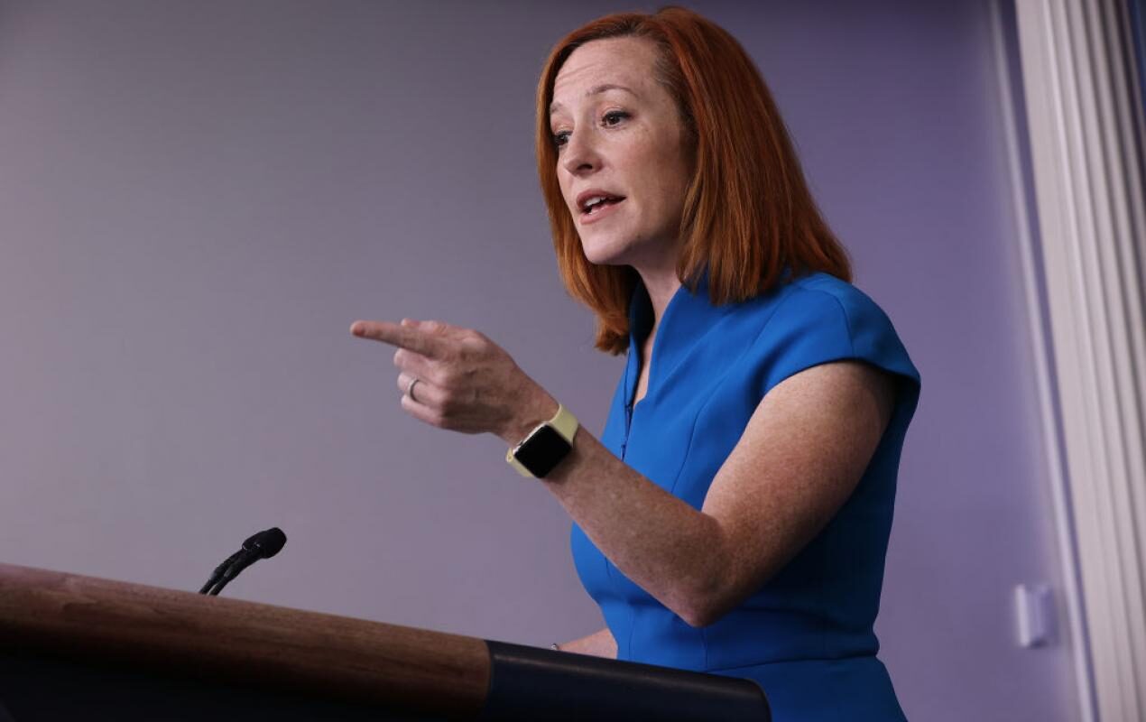 Click to enlarge Jen Psaki