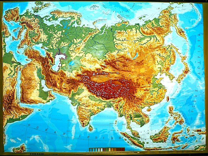 Eurasia map