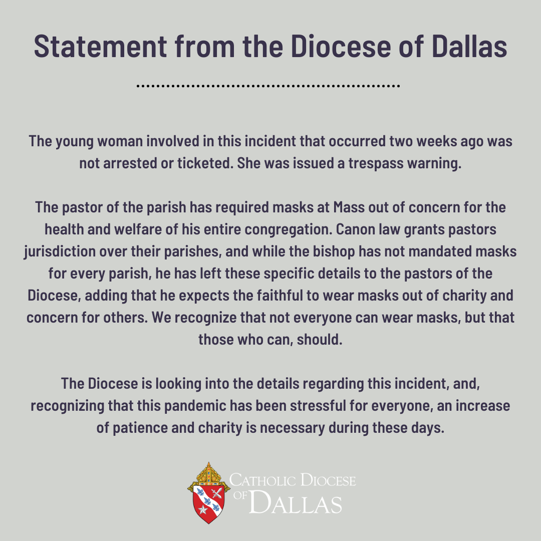 Click to enlarge Church statement Dallas