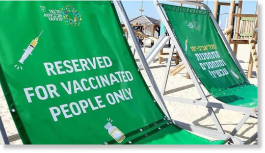 reserved for vaccinated people