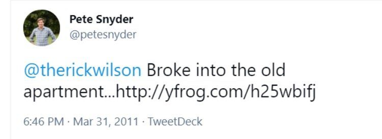 Click to enlarge pete snyder tweet