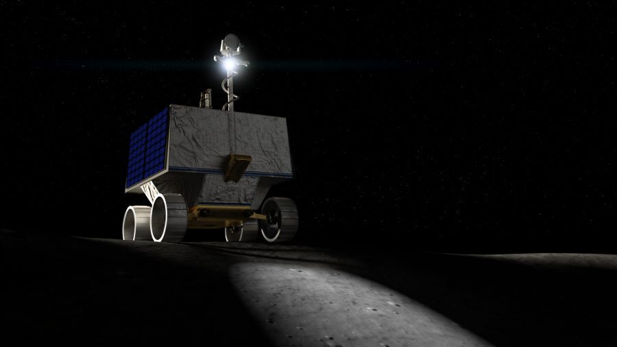 Click to enlarge VIPER on the Moon