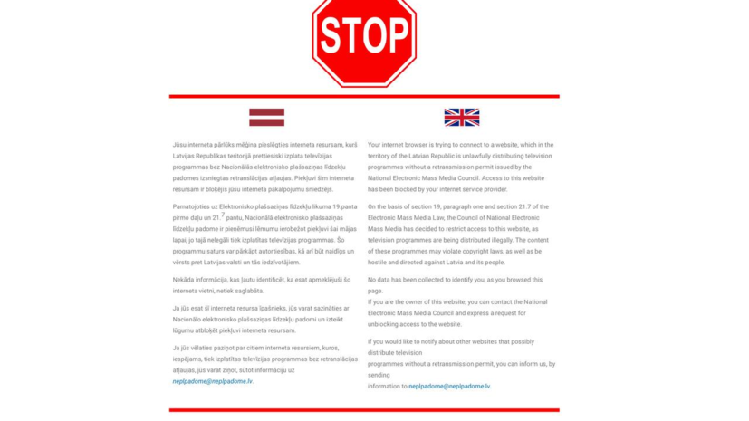 Click to enlarge latvia censors RT