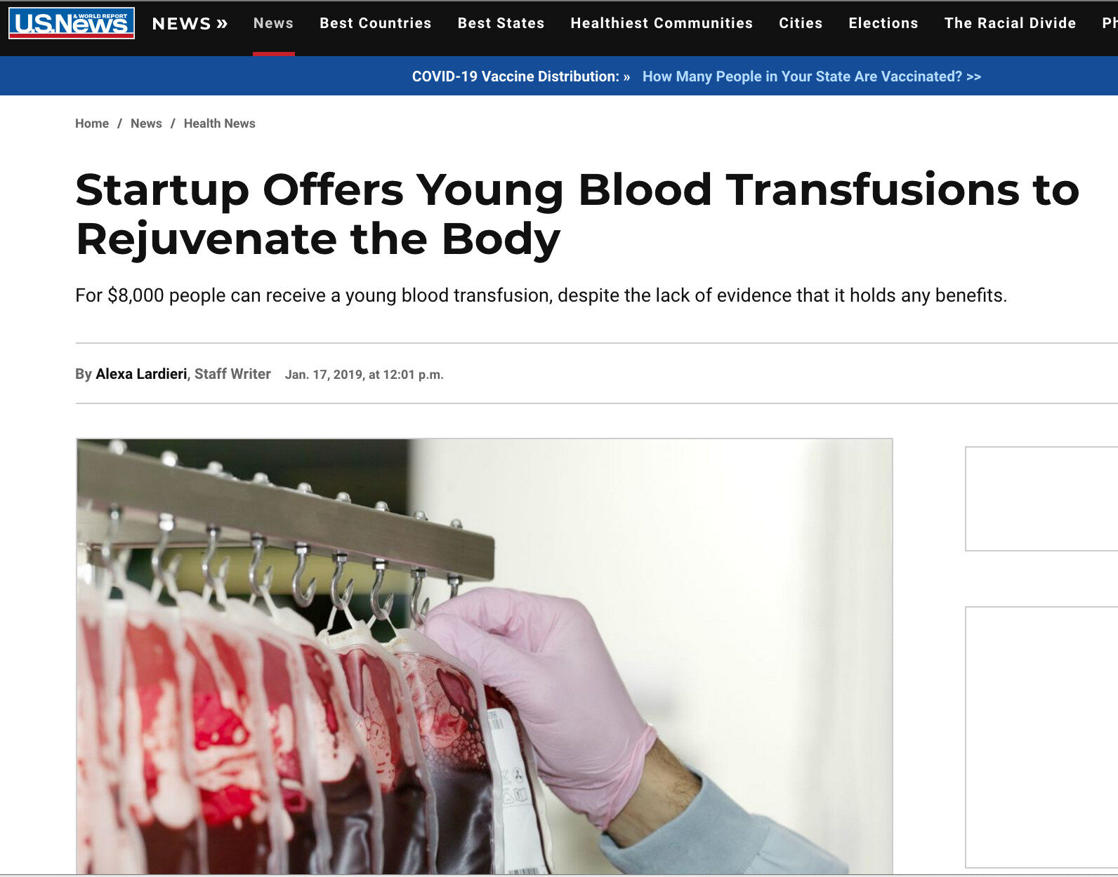 Click to enlarge blood transfusions