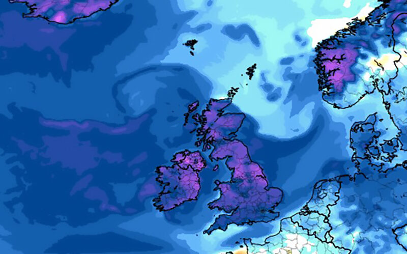 Click to enlarge Temperature map Anomalies