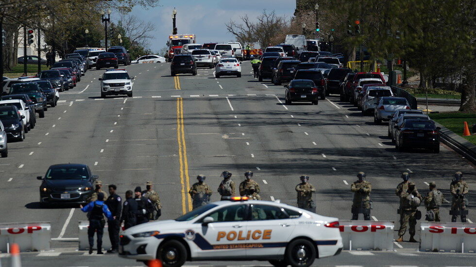 police rammed washington dc