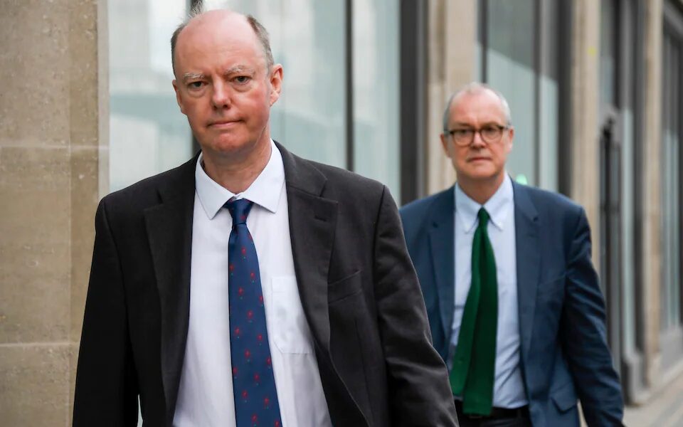 Chris Whitty, left, and Sir Patrick Vallance have been responsible for predictions that have terrified the public
