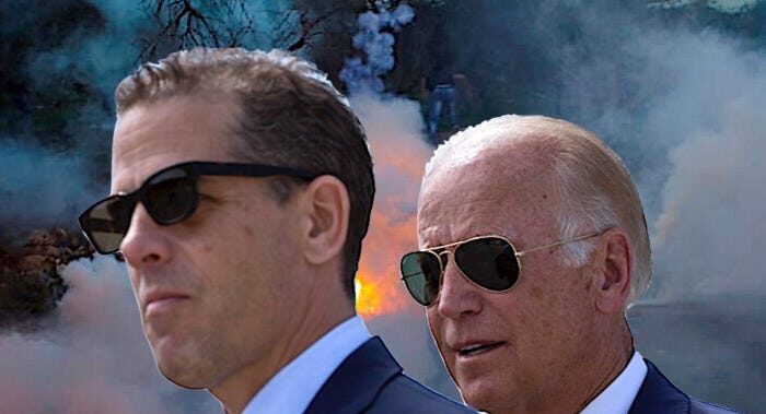 Click to enlarge Joe and Hunter Biden