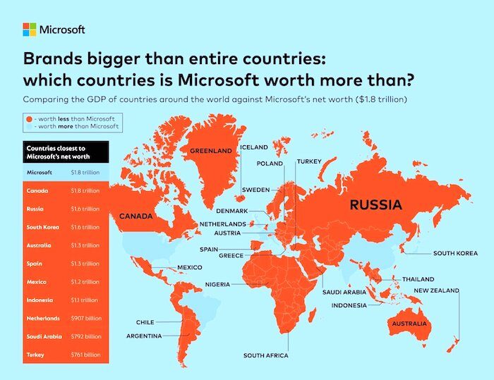 Click to enlarge Microsoft map