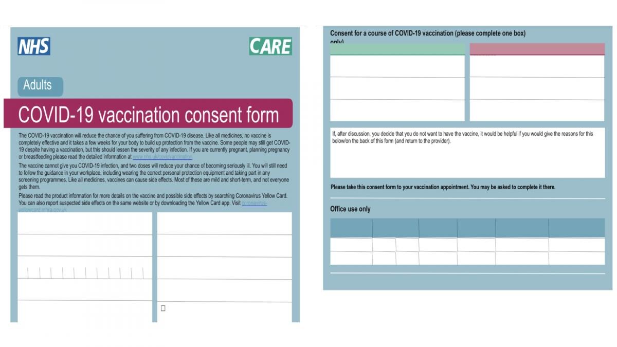 covid-19 vaccination consent form
