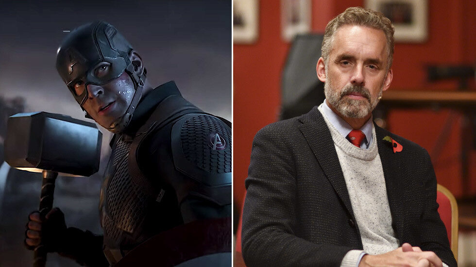 captain america comic movie jordan peterson
