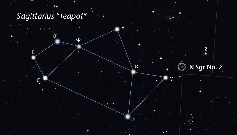 Click to enlarge New Nova Sgr No. 2