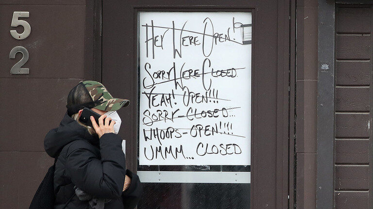 Click to enlarge Ontario lockdown