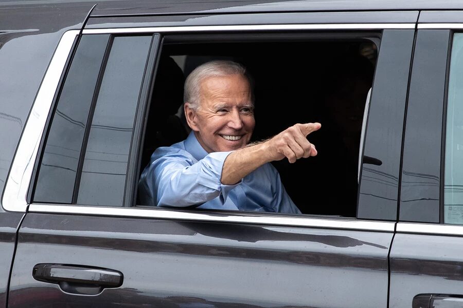 Click to enlarge Biden limousine