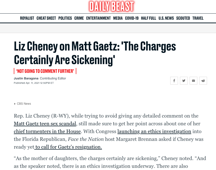 Click to enlarge daily beast liz cheney matt gaetz