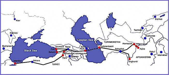 Map Lapis Lazuli route