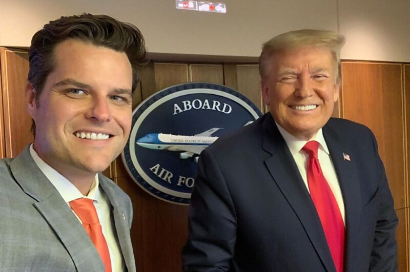 Click to enlarge Matt Gaetz Donald Trump