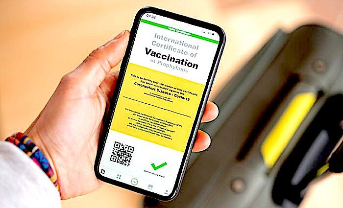 Click to enlarge IPhone vac certificate