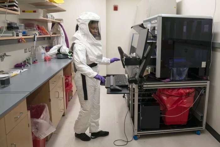 Click to enlarge lab tech