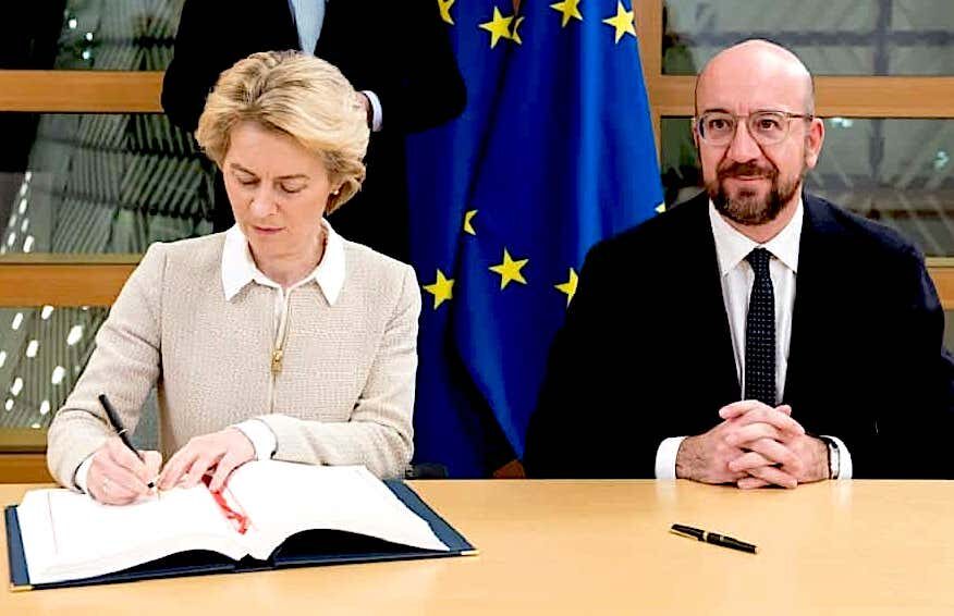 von der Leyen/Charles Michel
