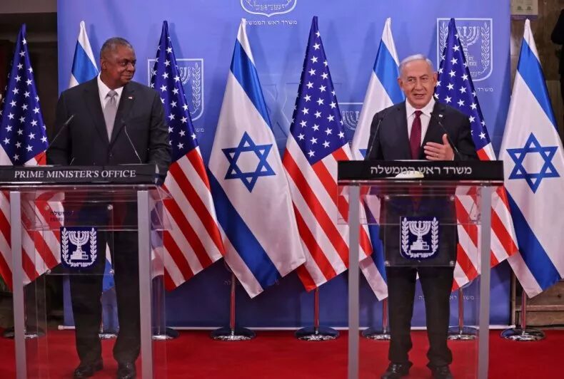 defense secretary Lloyd Austin netanyahu