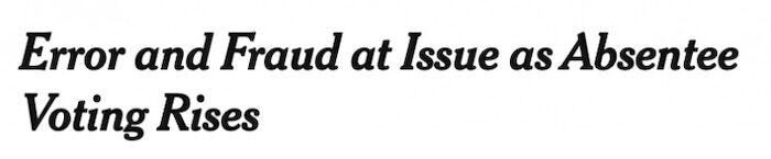 NYT Headline