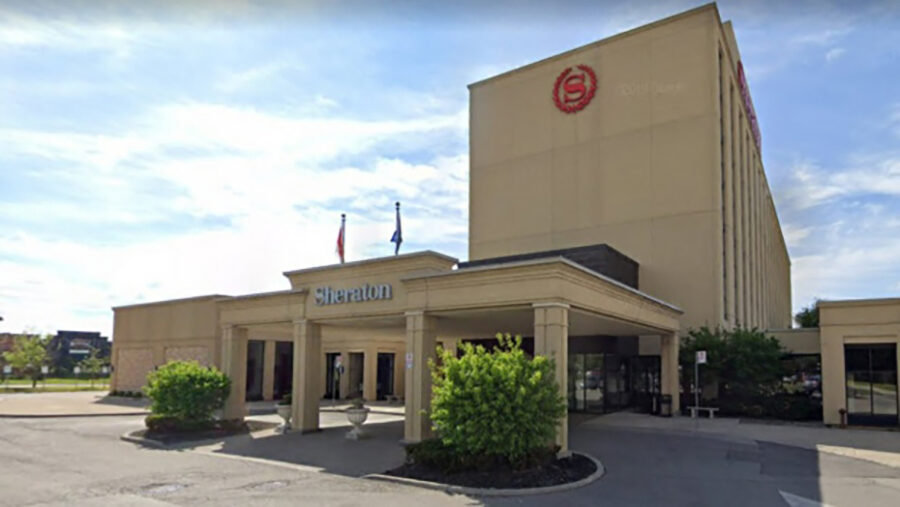 The Sheraton Hotel and Conference Centre on Dixon Road