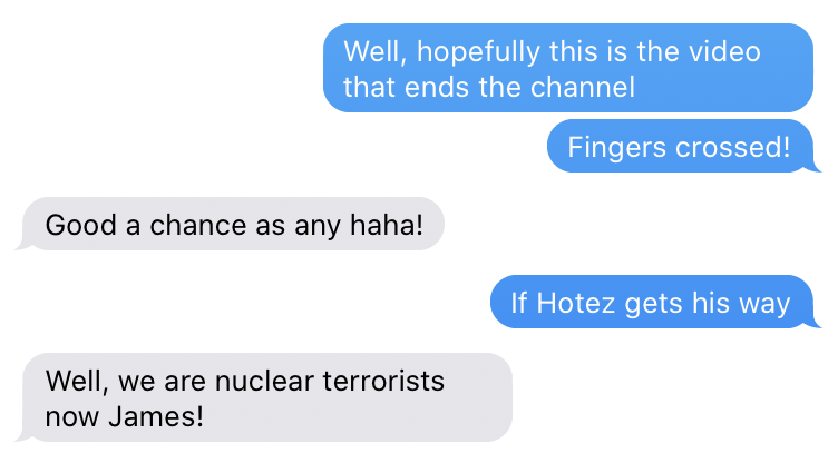 corbett text messages
