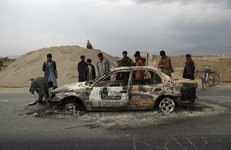 Click to enlarge afghan fire car