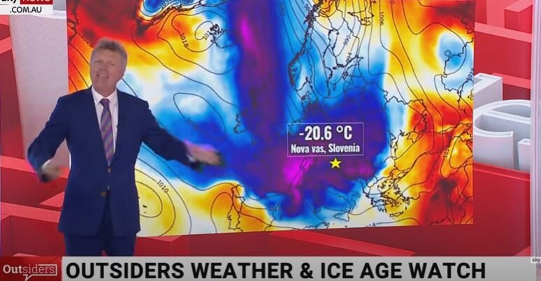 Record cold in Slovenia