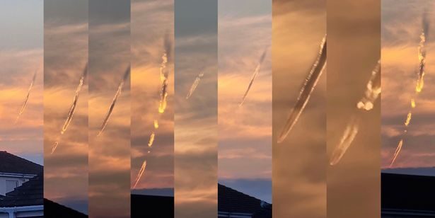 Click to enlarge The phenomenon could be seen across North Wales
