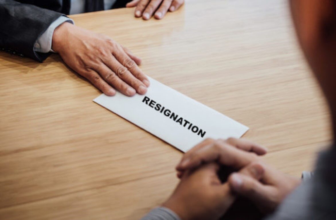 resignation letter