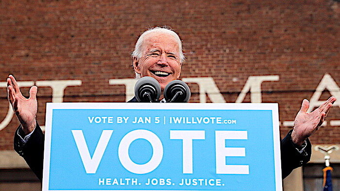 Click to enlarge Biden in Georgia