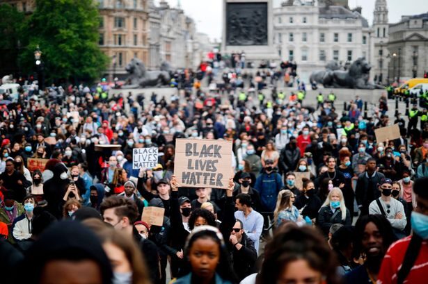 Click to enlarge BLM protest