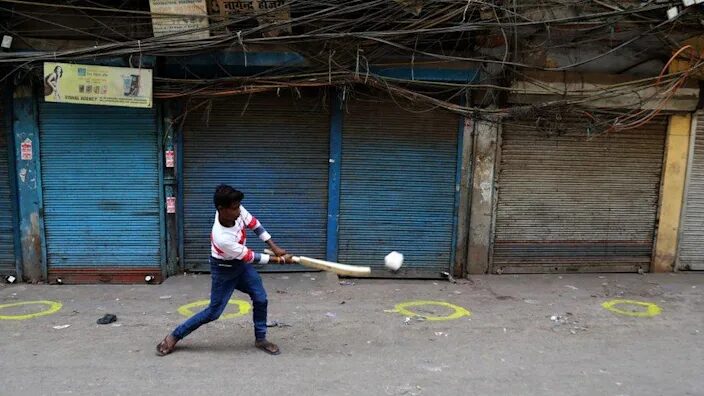 Click to enlarge Delhi lockdown