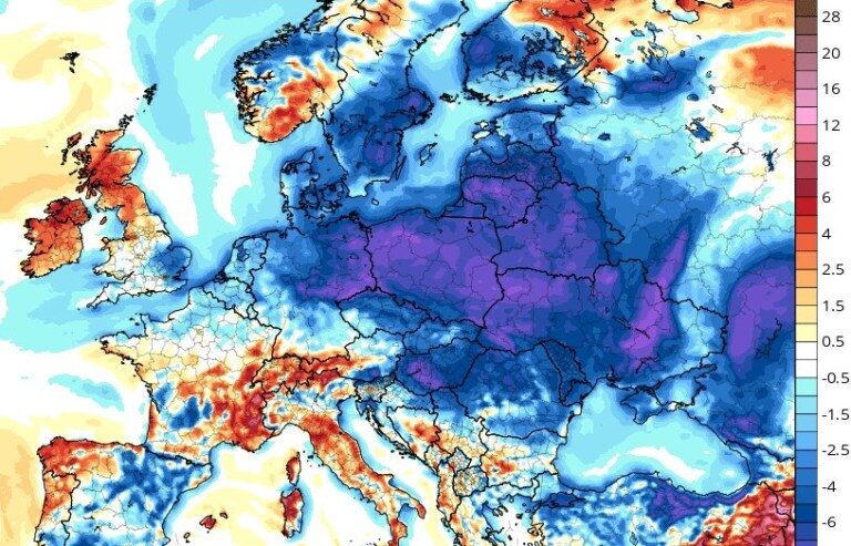 Click to enlarge GFS 2m Temp Anomalies for April 26
