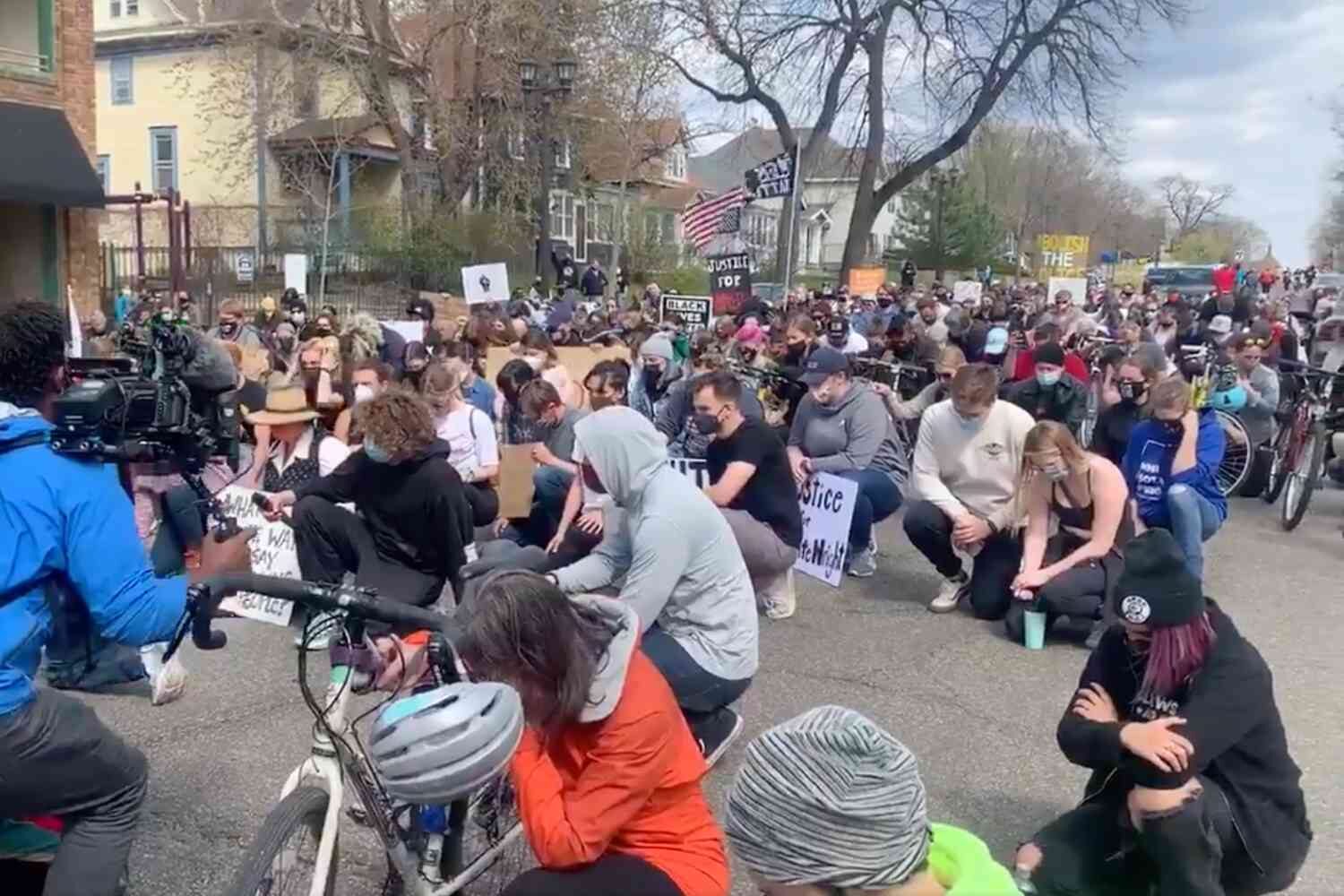 Click to enlarge BLM rally