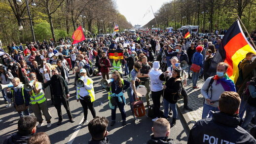 germany lockdown protests