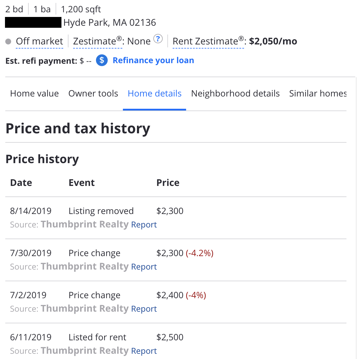pressley rent