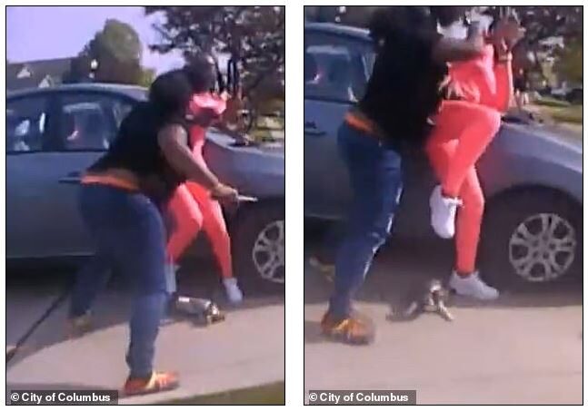 Click to enlarge body cam Ma'Khia Bryant knife attack