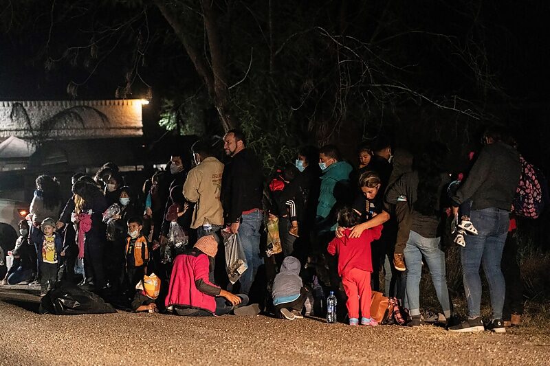 Click to enlarge unaccompaied minors children migrants