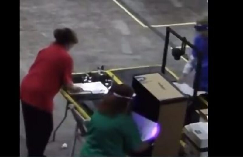 Click to enlarge arizona ballot fraud audit ultraviolet scan