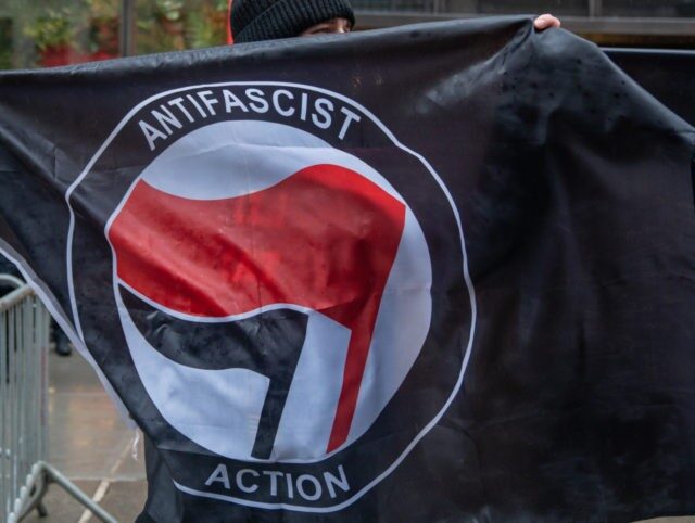Click to enlarge antifa flag