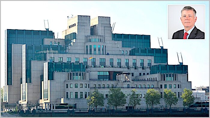 Click to enlarge Richard P Moore/MI6