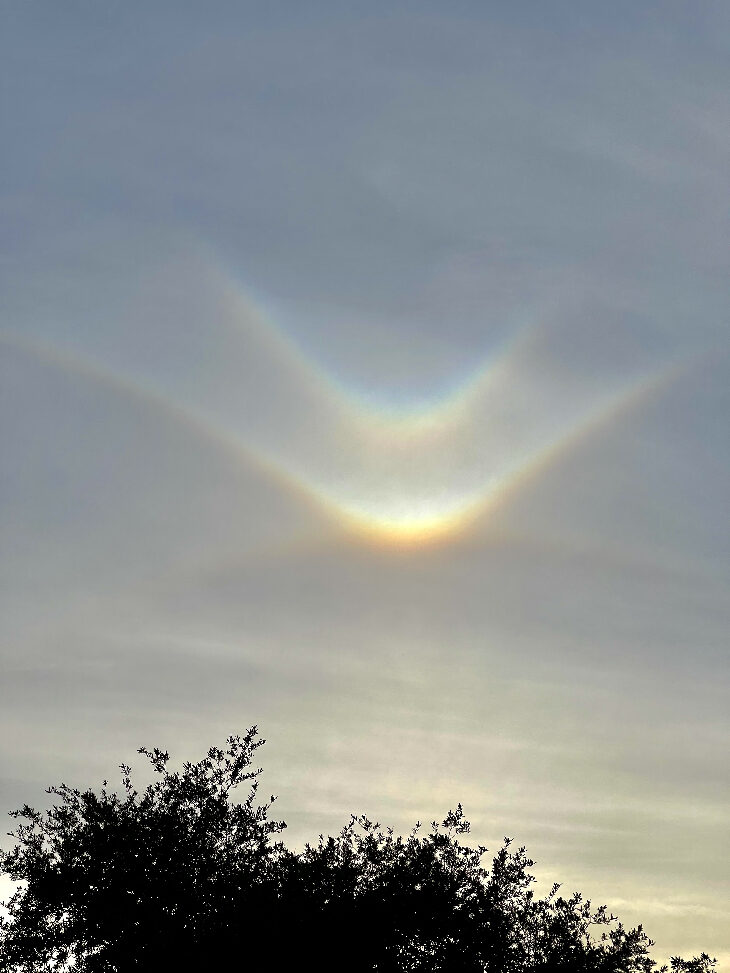 Click to enlarge Sunvex Parry arc taken on April 23, 2021 @ Viera, Florida, USA